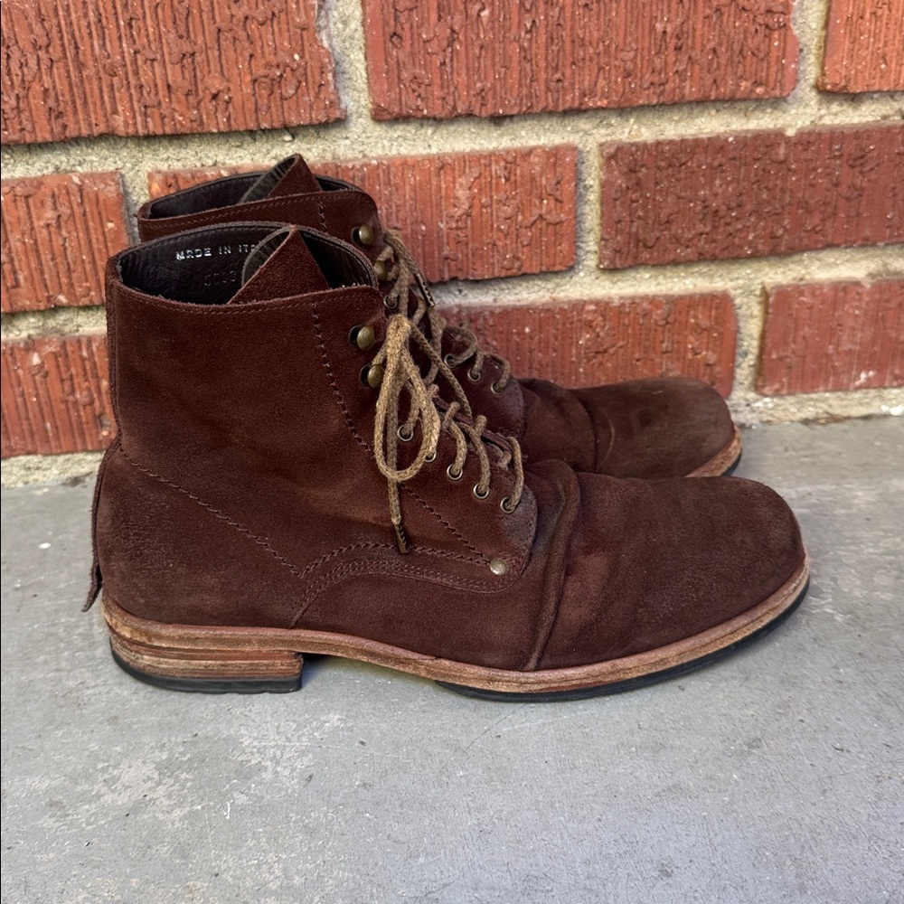 SHOTO Suede Chukka Boots - Picture 2 of 9